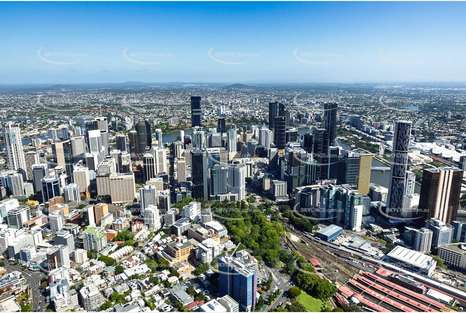 Aerial Photo Spring Hill QLD Aerial Photography