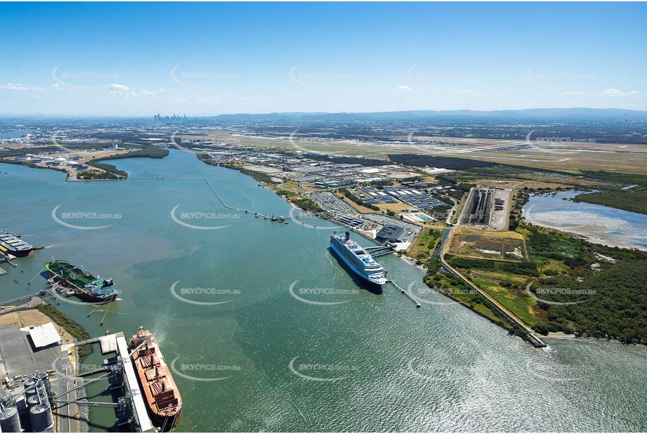 Brisbane International Cruise Terminal Aerial Photography