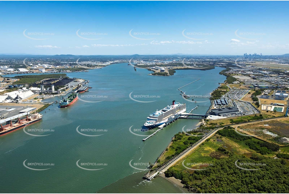 Brisbane International Cruise Terminal Aerial Photography