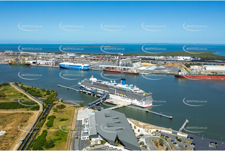 Brisbane International Cruise Terminal Aerial Photography