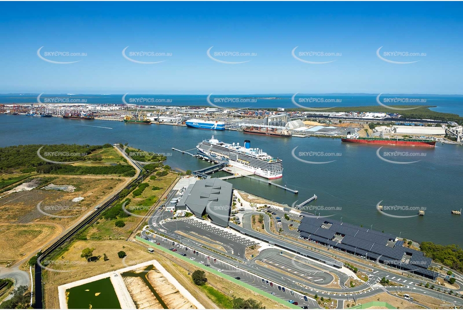 Brisbane International Cruise Terminal Aerial Photography