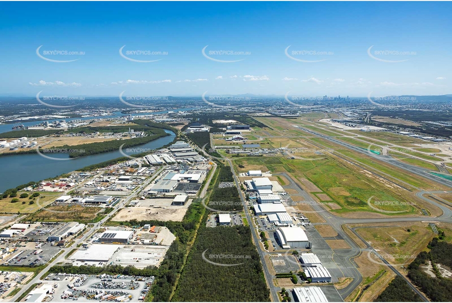 Aerial Photo Brisbane Airport QLD Aerial Photography