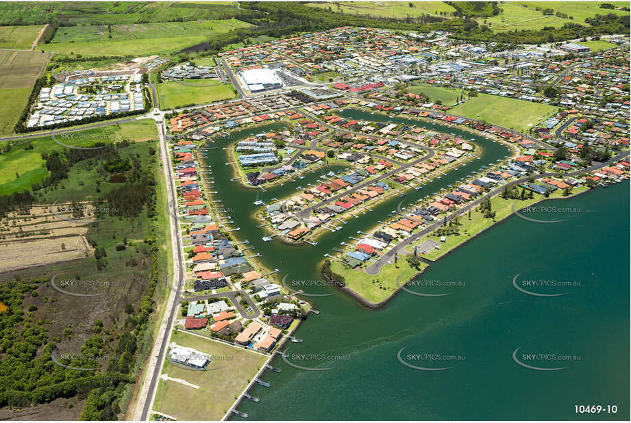 Aerial Photo West Ballina NSW Aerial Photography