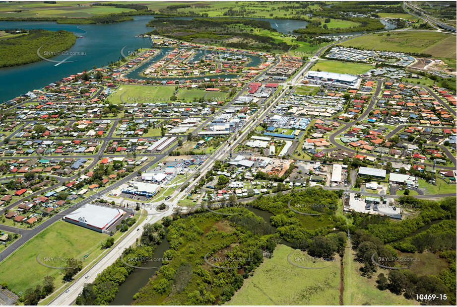 Aerial Photo West Ballina NSW Aerial Photography