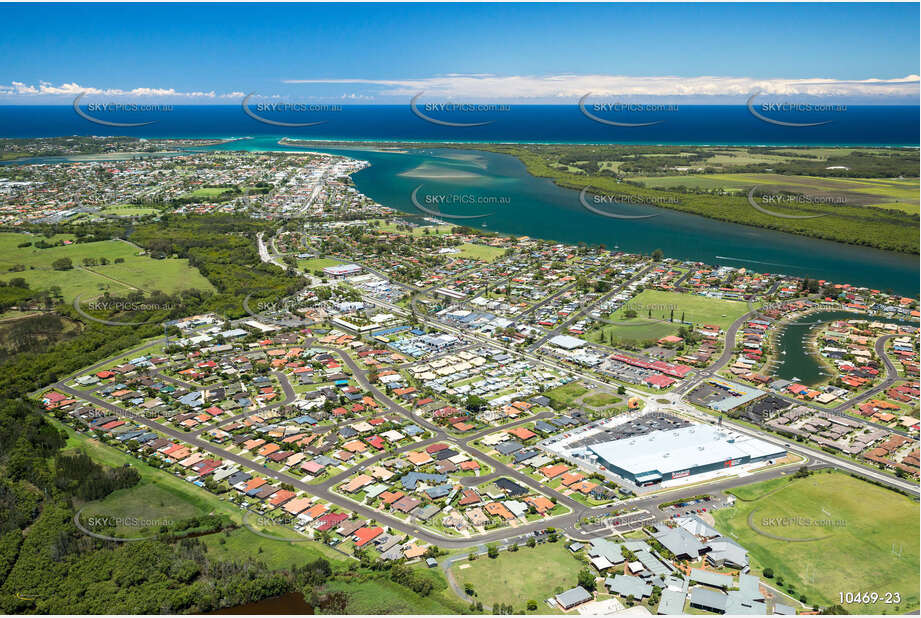 Aerial Photo West Ballina NSW Aerial Photography