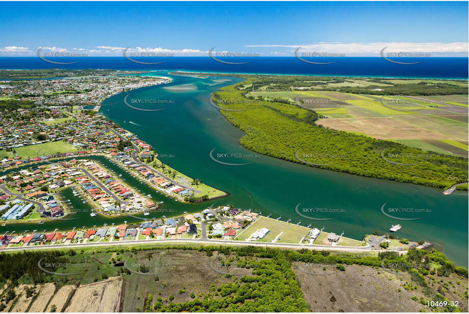 Aerial Photo West Ballina NSW Aerial Photography