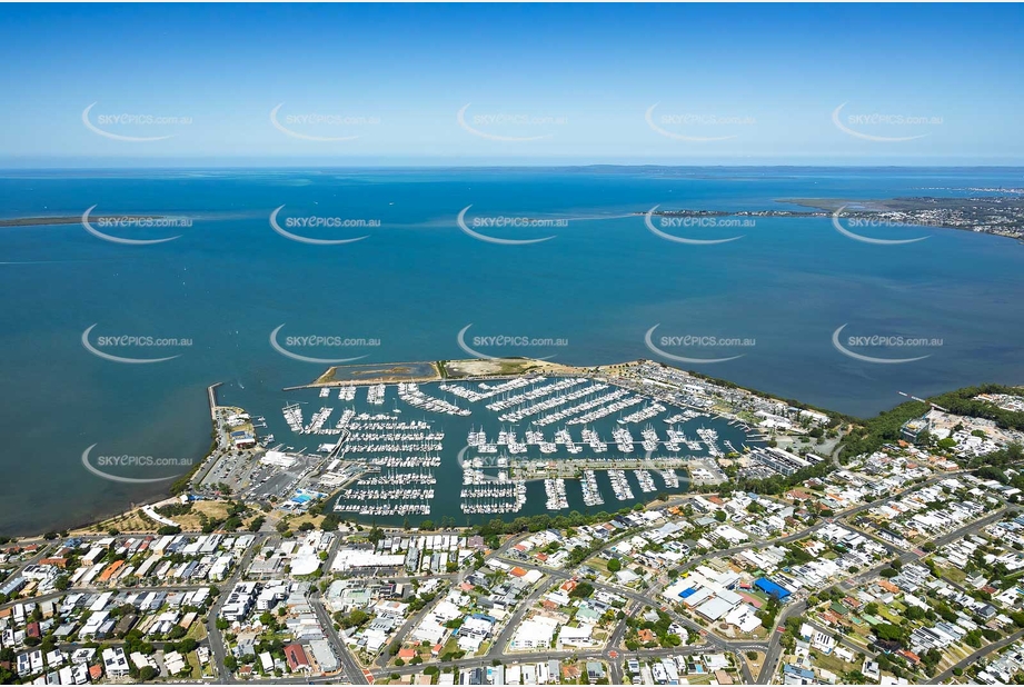 Manly Boat Harbour QLD Aerial Photography