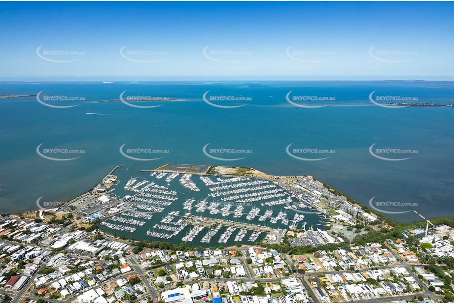 Manly Boat Harbour QLD Aerial Photography