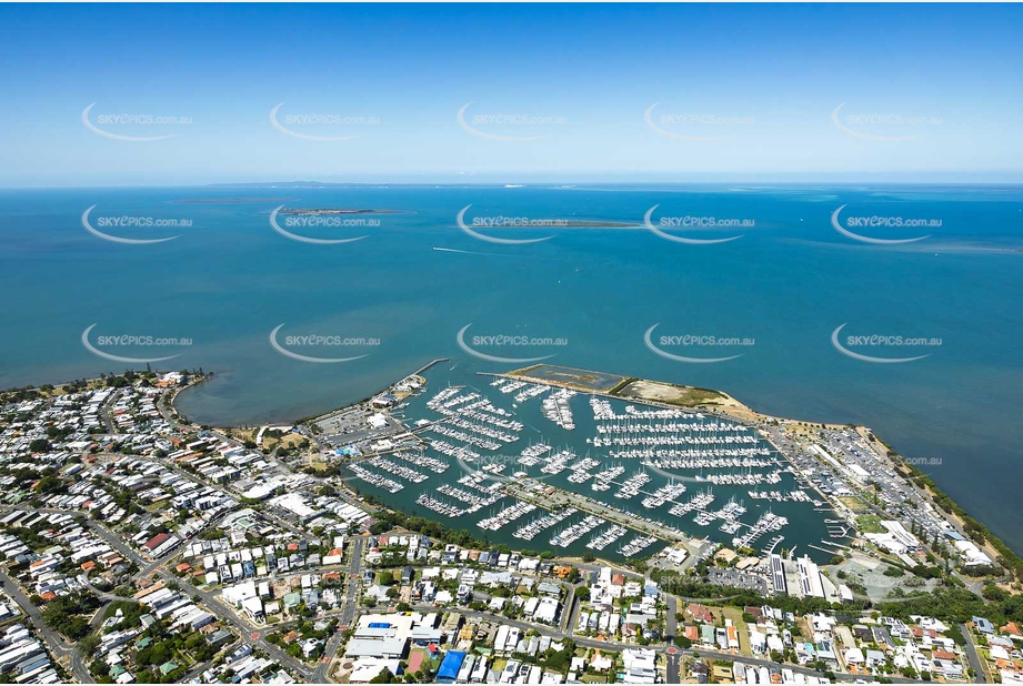 Manly Boat Harbour QLD Aerial Photography