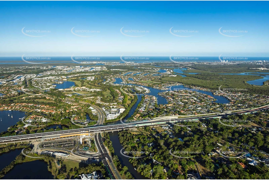 Aerial Photo Helensvale QLD Aerial Photography