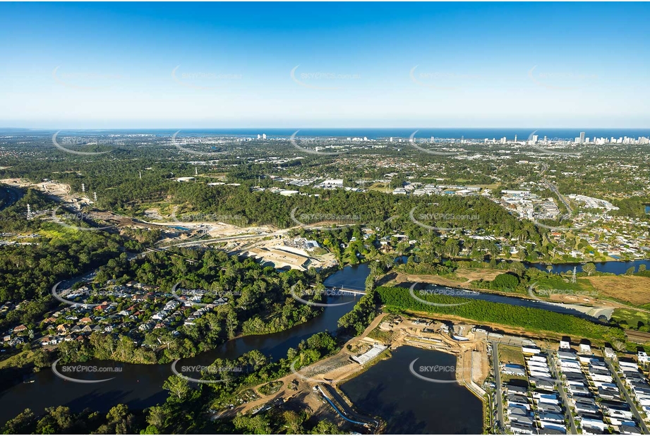 Aerial Photo Ashmore QLD Aerial Photography