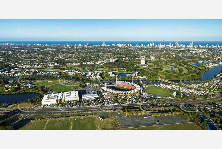 Gold Coast AFL Stadium Carrara Aerial Photography