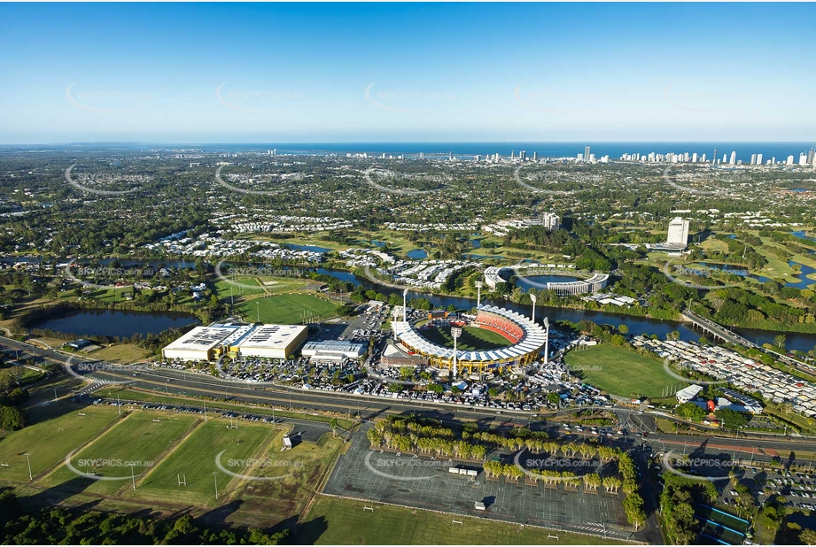 Gold Coast AFL Stadium Carrara Aerial Photography