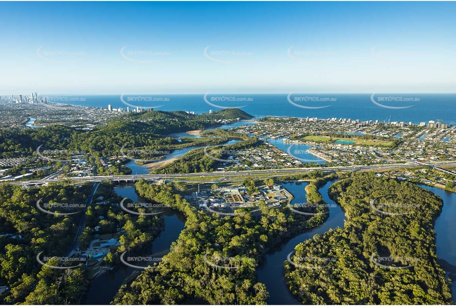 Aerial Photo Elanora QLD Aerial Photography