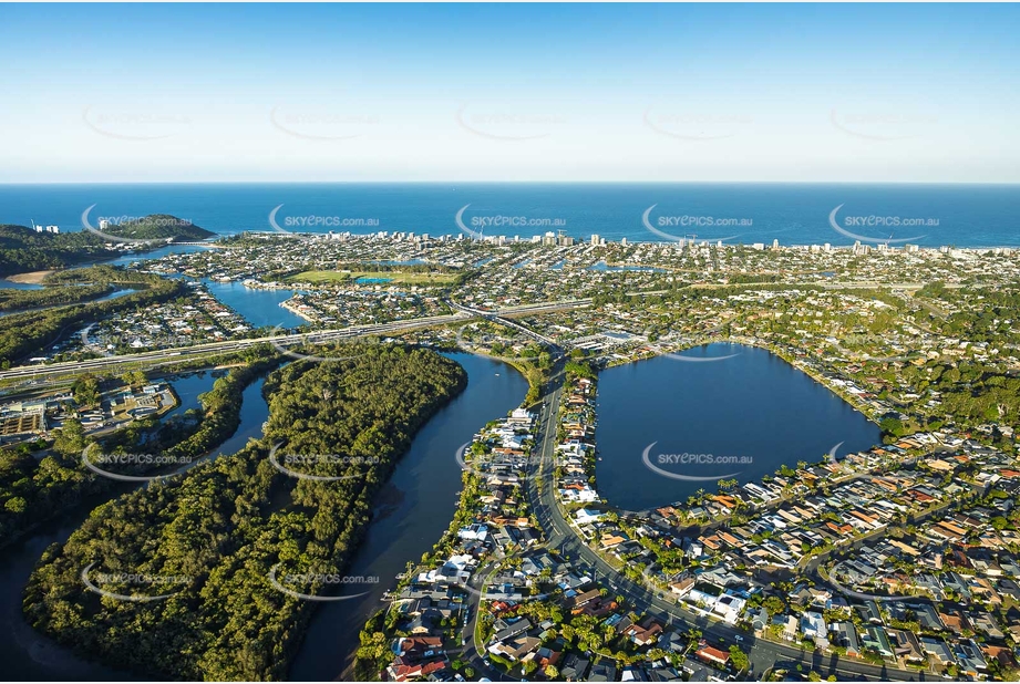 Aerial Photo Elanora QLD Aerial Photography