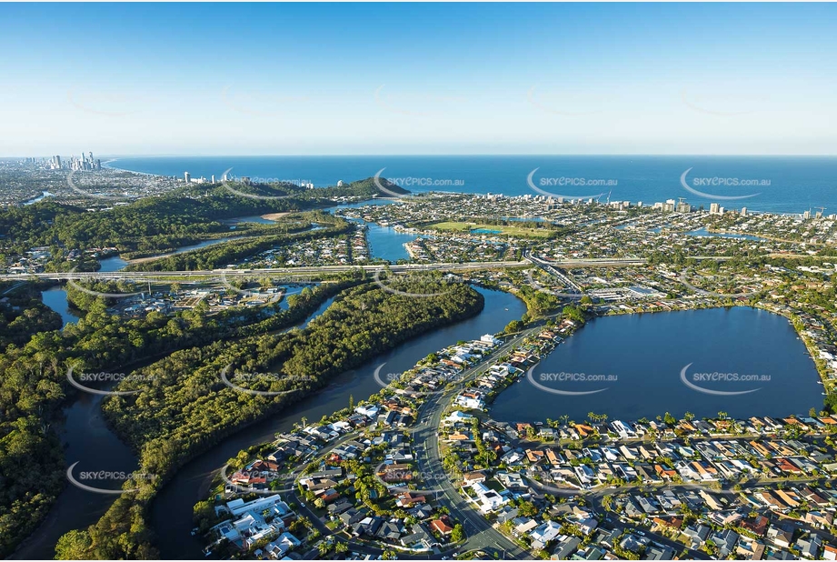 Aerial Photo Elanora QLD Aerial Photography