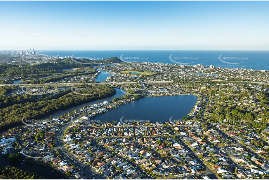 Aerial Photo Elanora QLD Aerial Photography