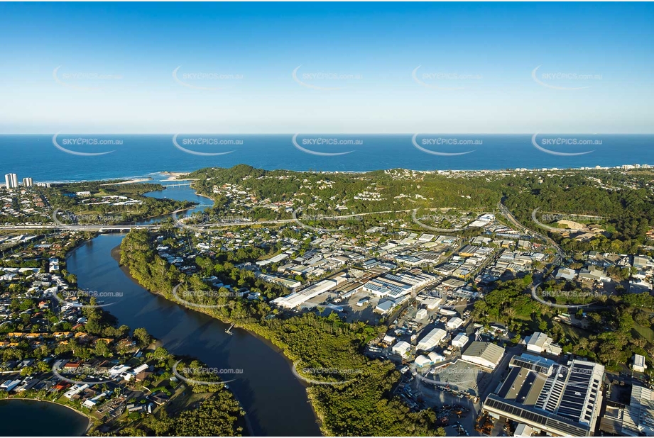 Aerial Photo Currumbin Waters QLD Aerial Photography