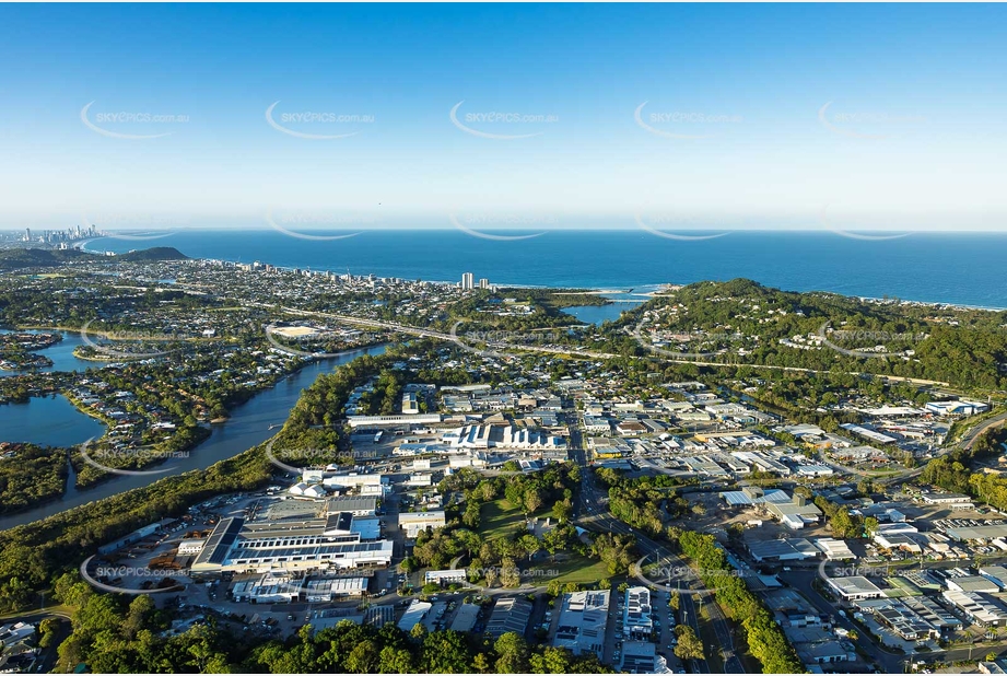 Aerial Photo Currumbin Waters QLD Aerial Photography