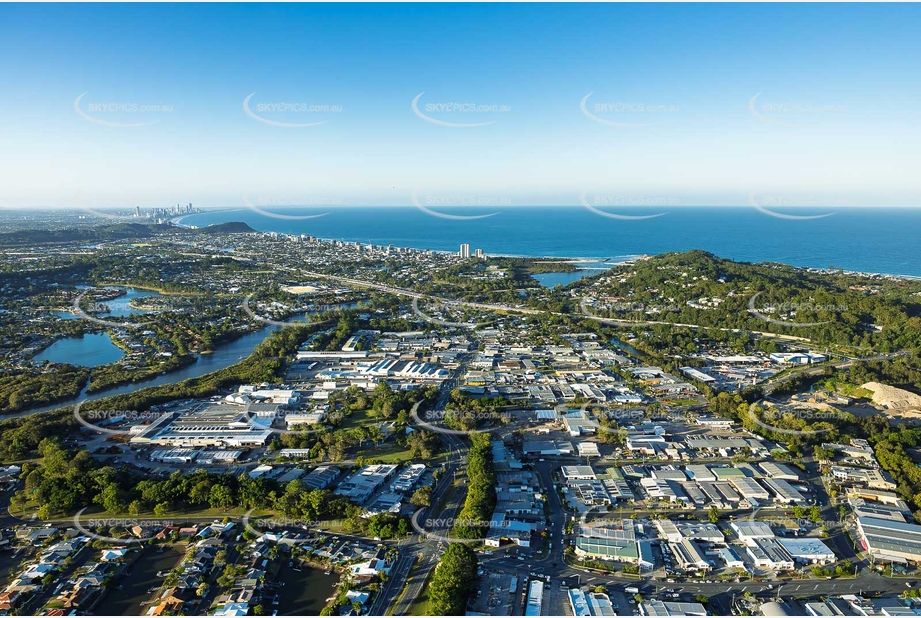 Aerial Photo Currumbin Waters QLD Aerial Photography