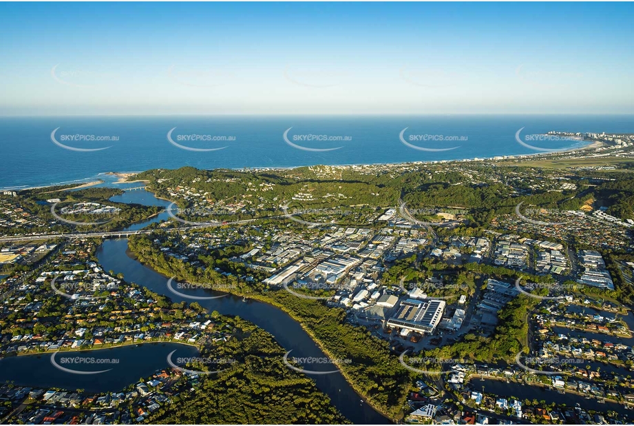 Aerial Photo Currumbin Waters QLD Aerial Photography