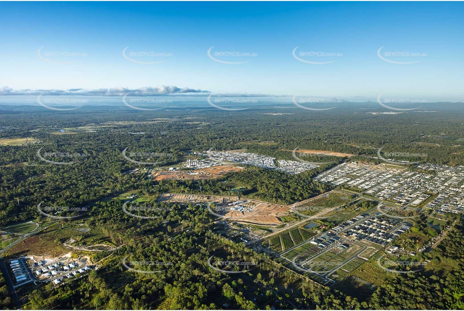 Sunrise Aerial Photo Logan Reserve QLD Aerial Photography