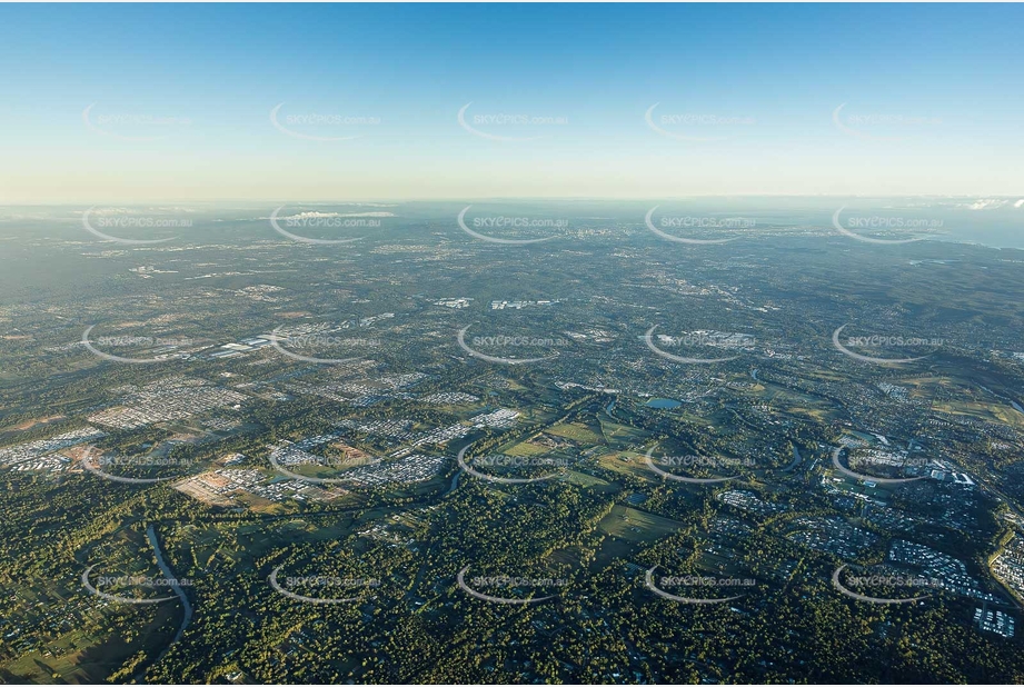 Sunrise Aerial Photo Buccan QLD Aerial Photography