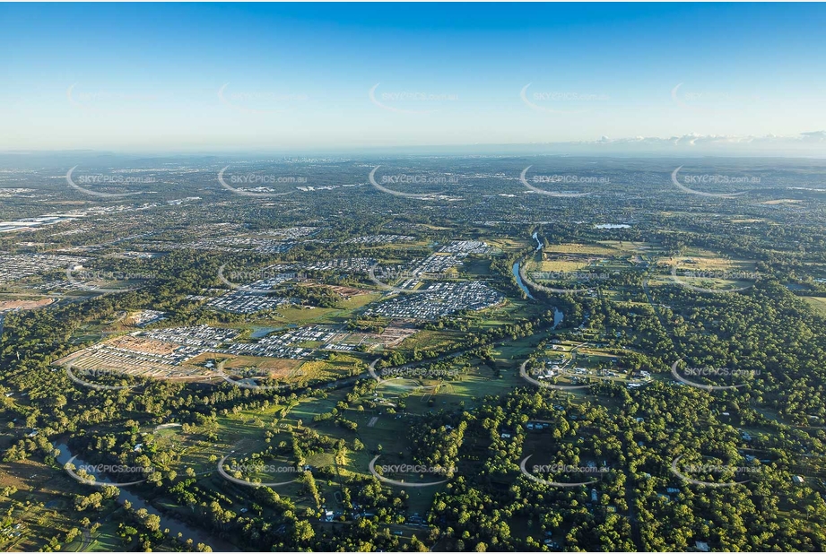 Sunrise Aerial Photo Buccan QLD Aerial Photography