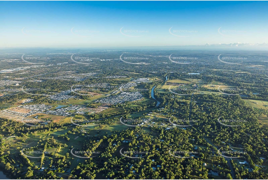 Sunrise Aerial Photo Buccan QLD Aerial Photography