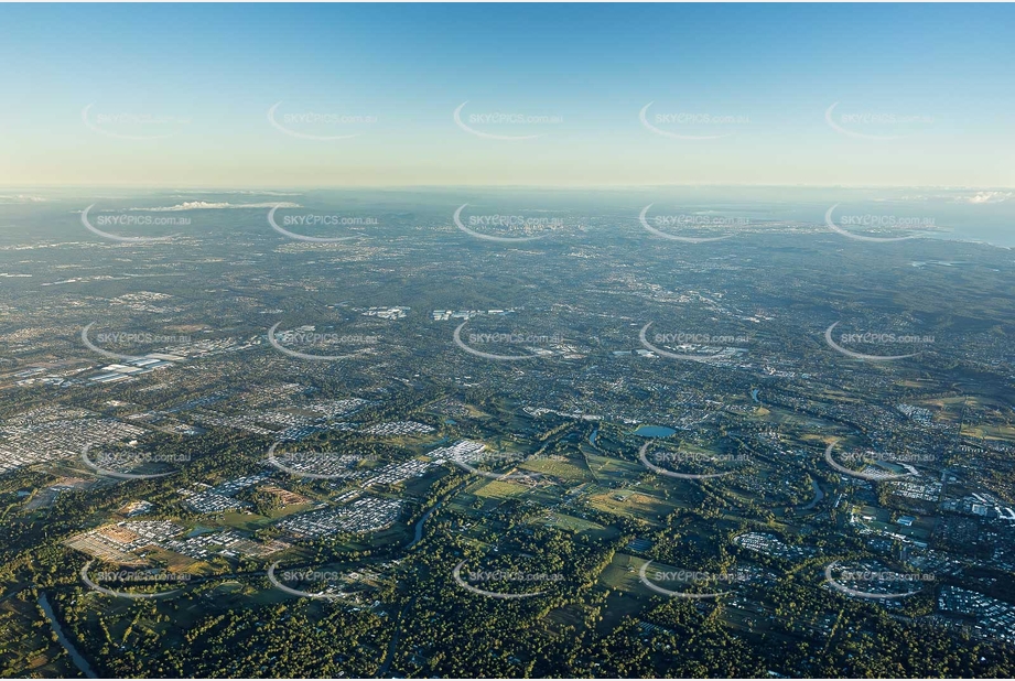 Sunrise Aerial Photo Waterford QLD Aerial Photography