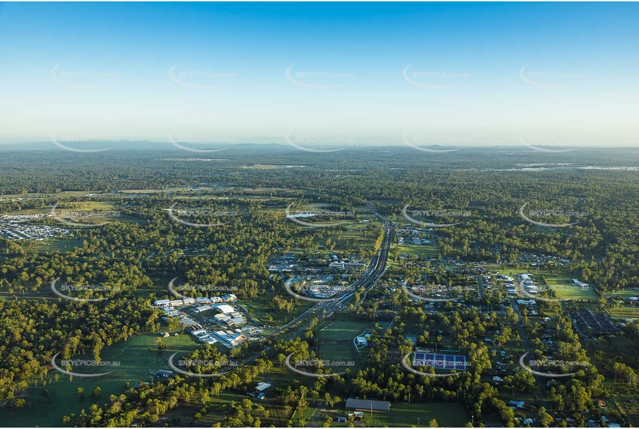 Early Morning Aerial Photo Jimboomba QLD Aerial Photography