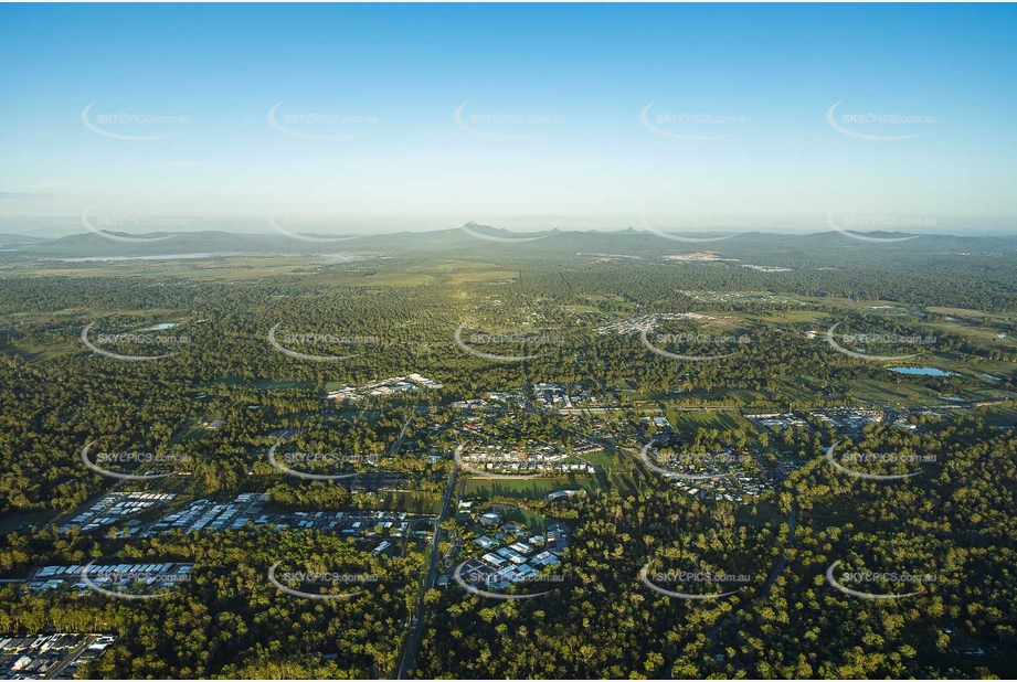 Early Morning Aerial Photo Jimboomba QLD Aerial Photography