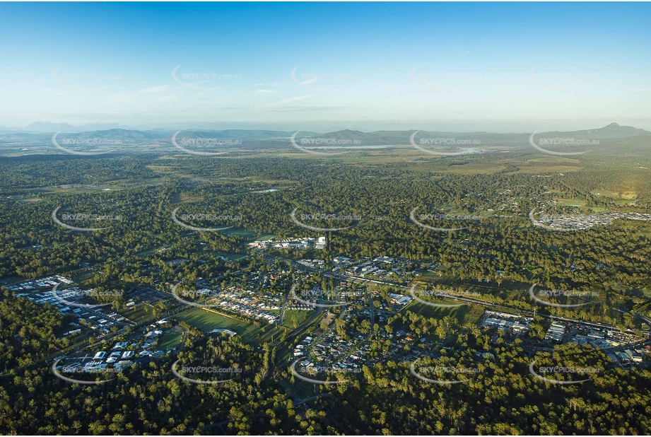 Early Morning Aerial Photo Jimboomba QLD Aerial Photography