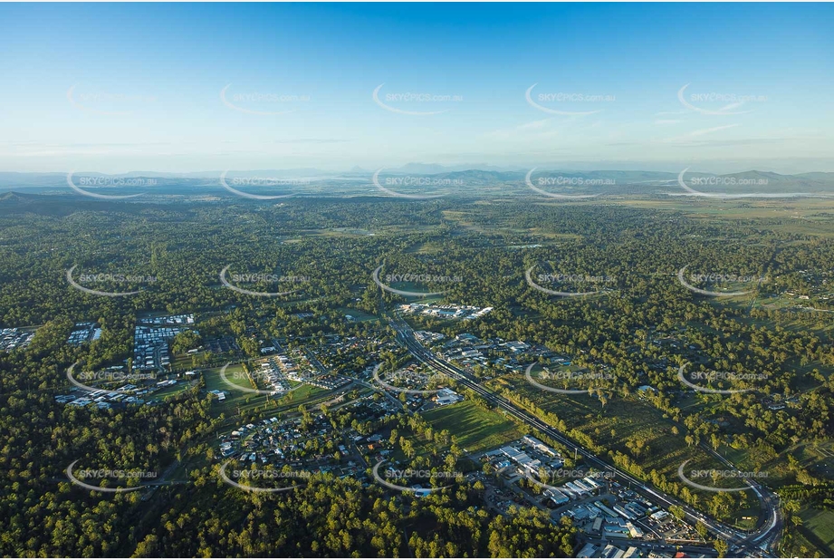 Early Morning Aerial Photo Jimboomba QLD Aerial Photography