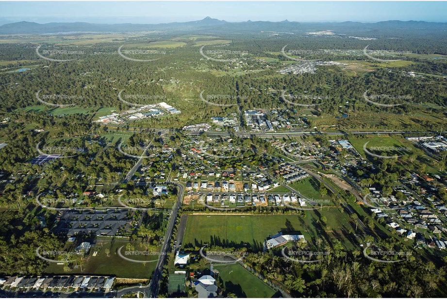 Early Morning Aerial Photo Jimboomba QLD Aerial Photography