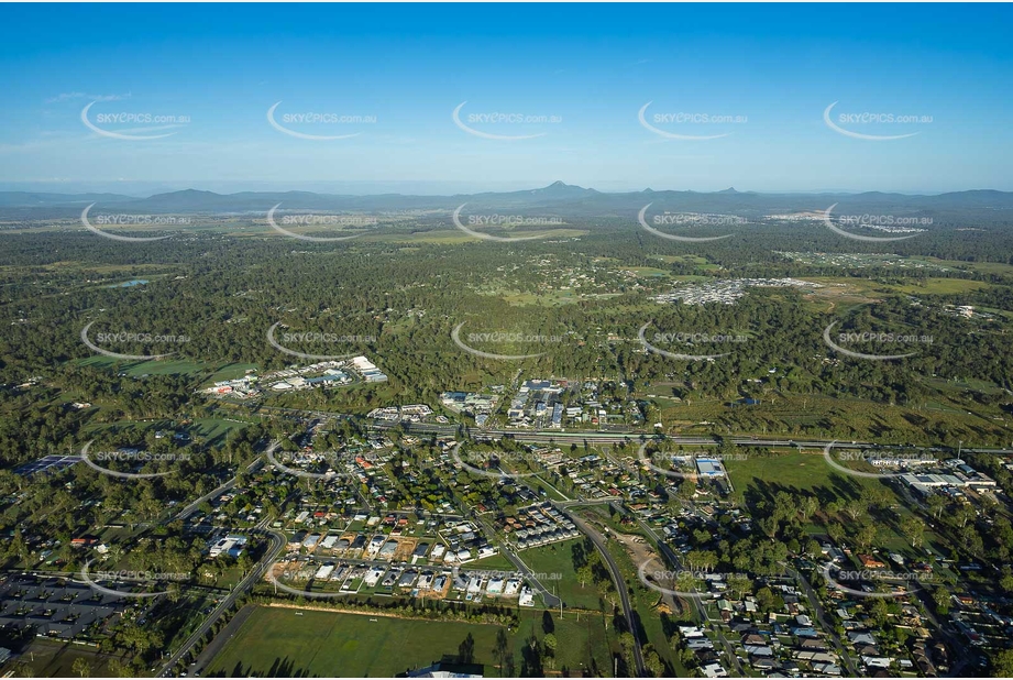 Early Morning Aerial Photo Jimboomba QLD Aerial Photography