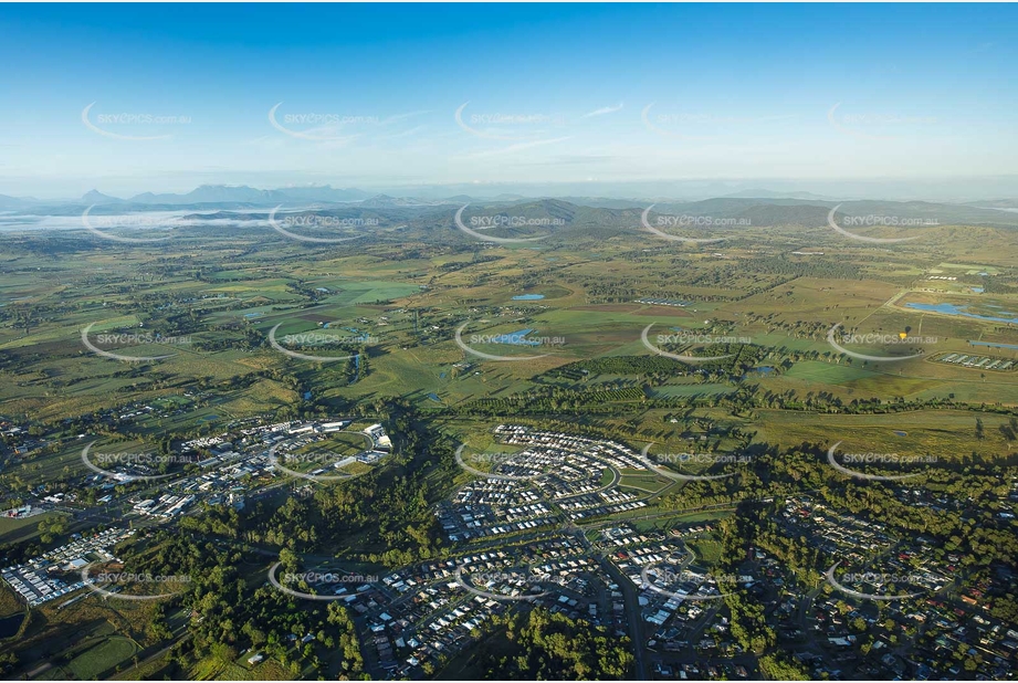 Early Morning Aerial Photo Gleneagle QLD Aerial Photography