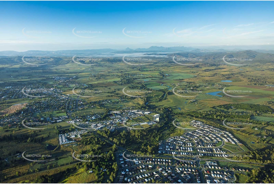 Early Morning Aerial Photo Gleneagle QLD Aerial Photography