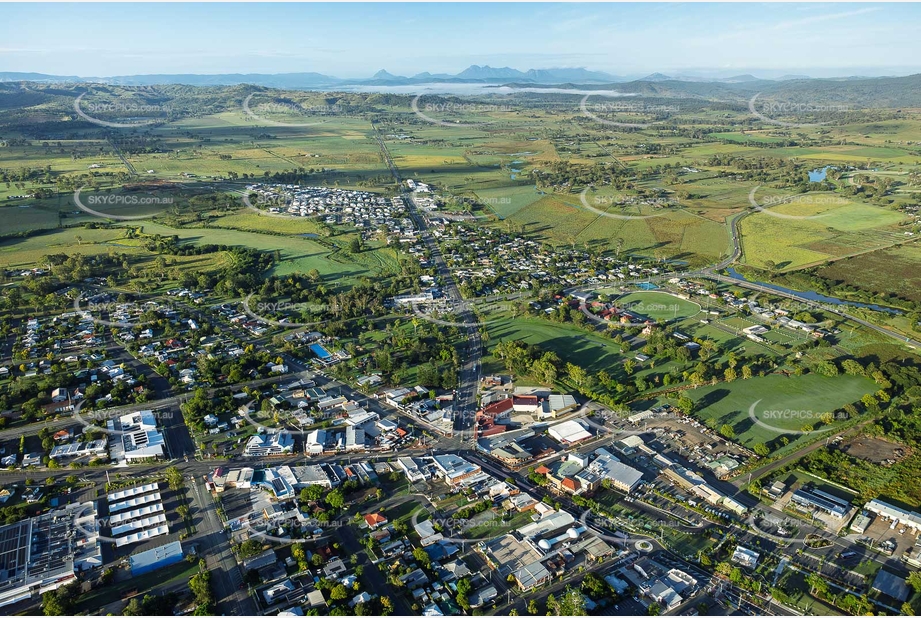 Early Morning Aerial Photo Beaudesert QLD Aerial Photography