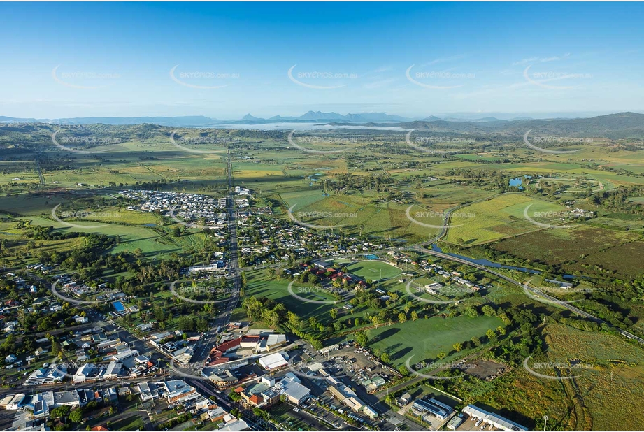 Early Morning Aerial Photo Beaudesert QLD Aerial Photography