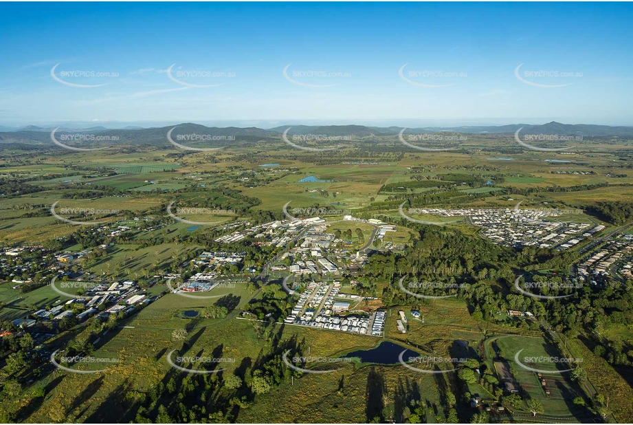 Early Morning Aerial Photo Beaudesert QLD Aerial Photography