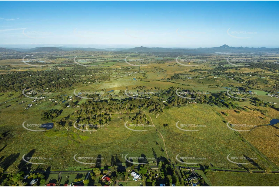 Early Morning Aerial Photo Veresdale Scrub QLD Aerial Photography
