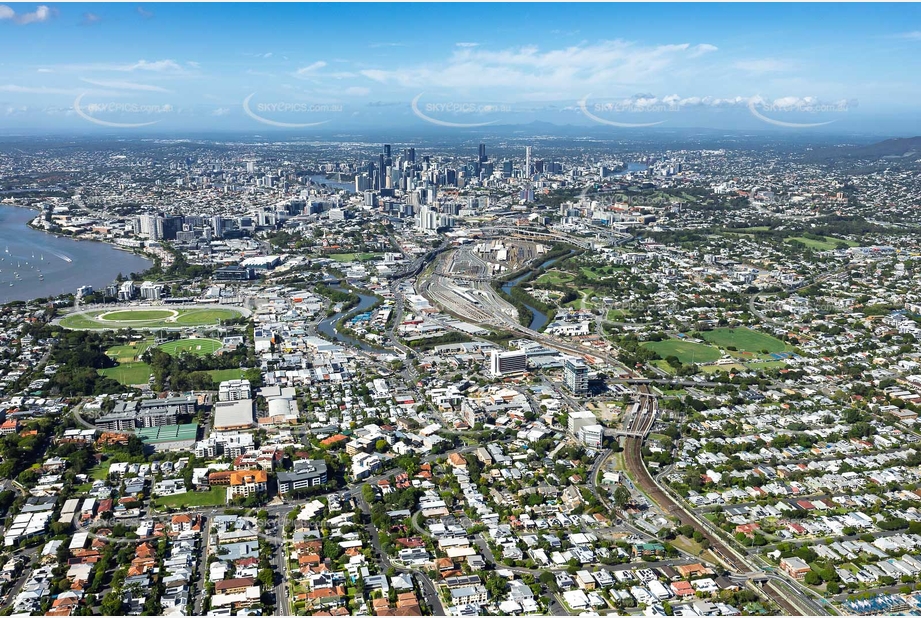 Aerial Photo Albion QLD Aerial Photography