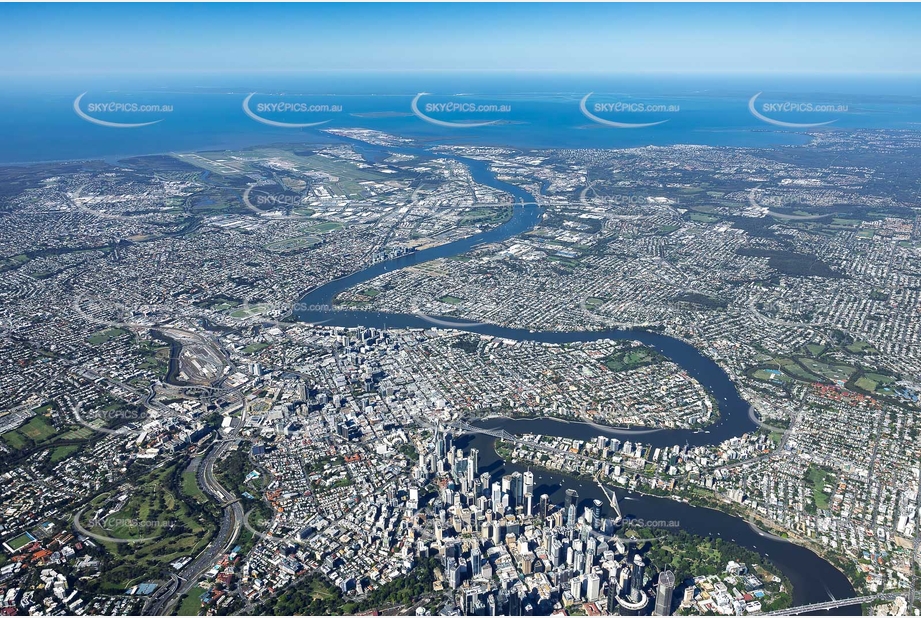 High Altitude Fortitude Valley QLD Aerial Photography
