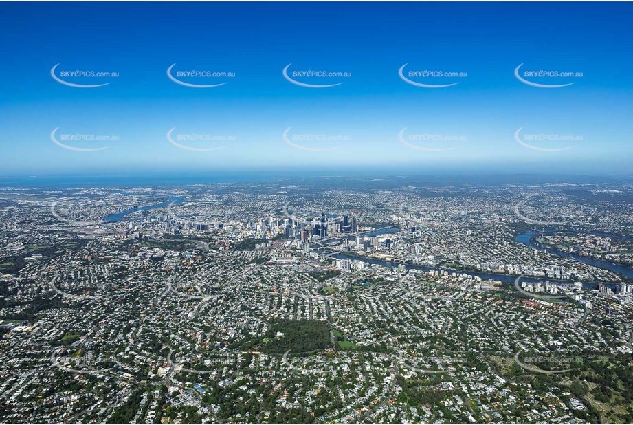 High Altitude Paddington QLD Aerial Photography