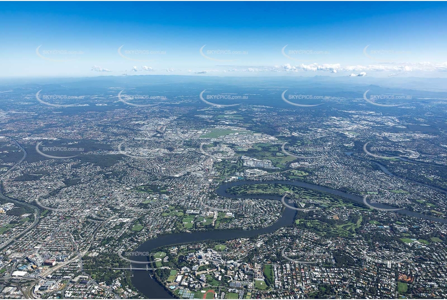 High Altitude Yeronga QLD Aerial Photography