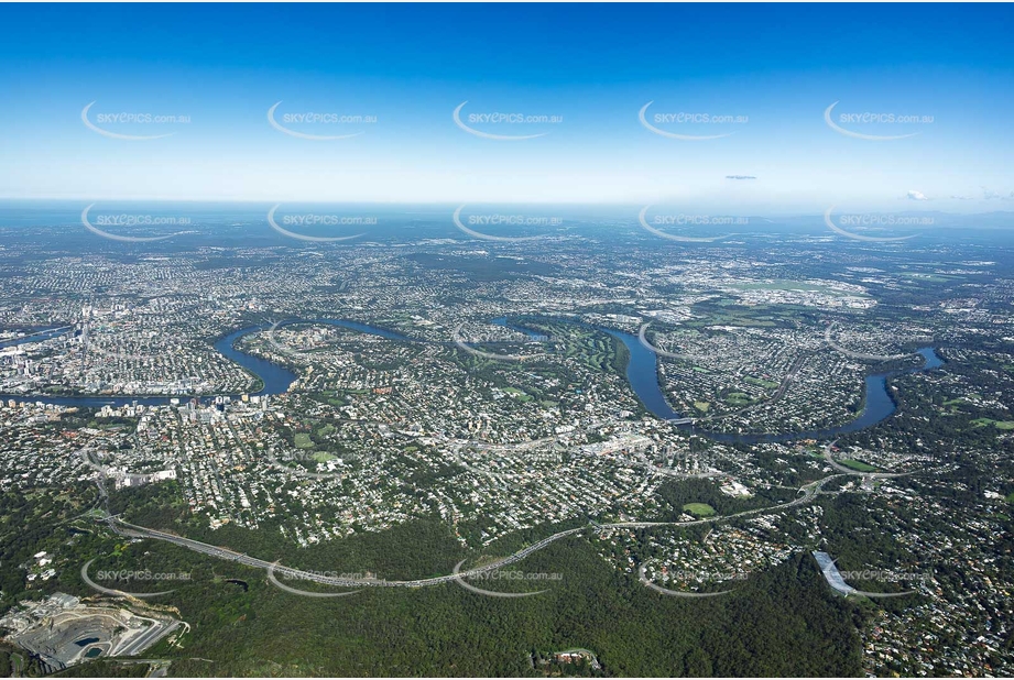 High Altitude Taringa QLD Aerial Photography