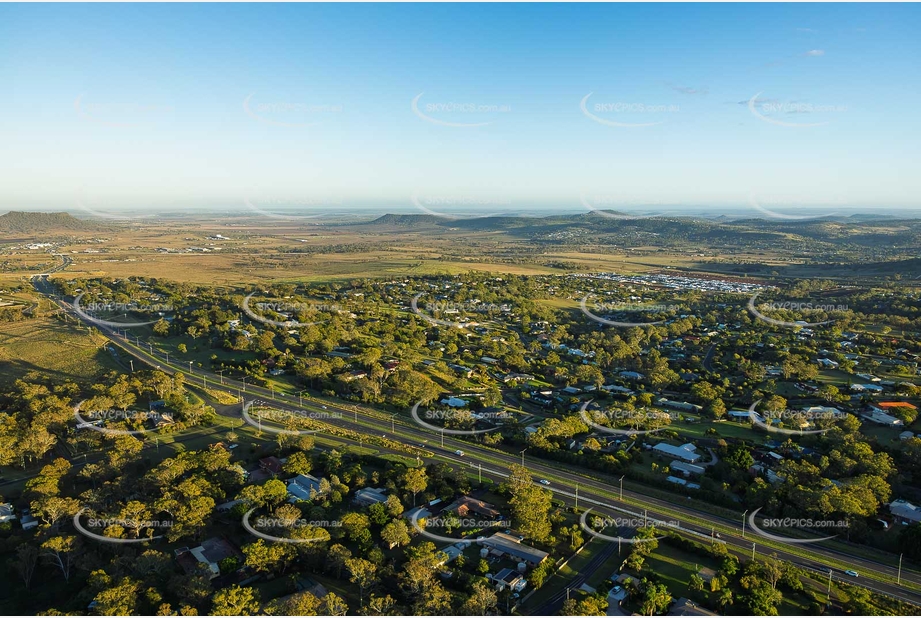 Early Morning Cotswold Hills QLD Aerial Photography
