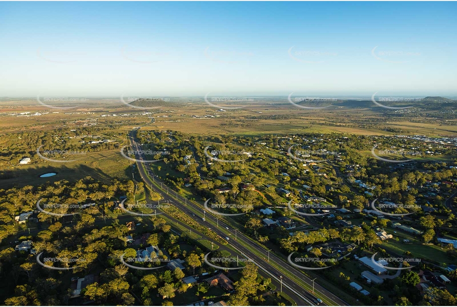 Early Morning Cotswold Hills QLD Aerial Photography