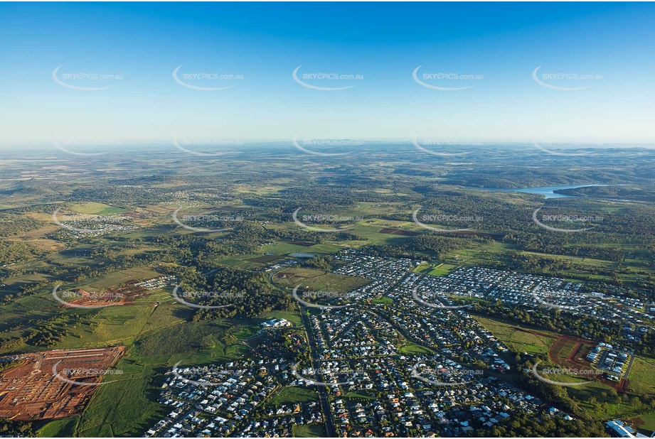 Early Morning Highfields QLD Aerial Photography